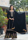 Zeenat By Afsana Velvet Embroidery Readymade Suit Exporters In India